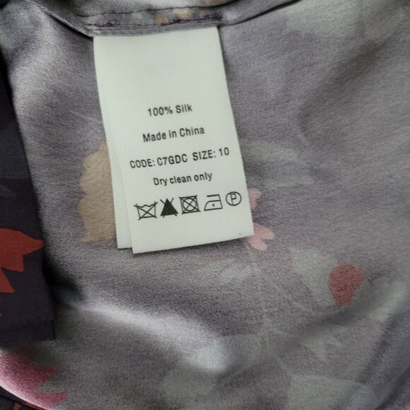 TOAST Women 100% Silk 3/4 Sleeve Button Blouse - Picture 4 of 4